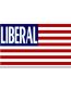 Liberal Flag Decal
