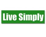 Live Simply Sticker