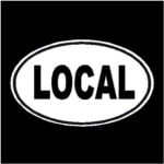 Local Oval Decal