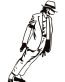 Michael Jackson Dancing Smooth Criminal Decal