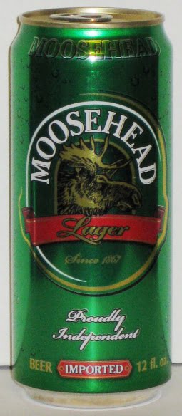 Moosehead Lager Beer Can Decal