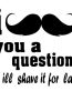 Moustache Face Decal 21