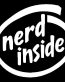 nerd inside sticker