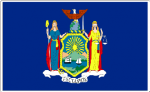 New York State Flag Decal