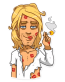 NIRVANA kurt cobain grunge is dead band sticker 07