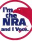 NRA Member and I Vote Circular Sticker