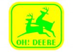 Oh Deer Color Decal