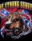 pitbull strong survive rebel sticker