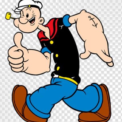 popeye-cartoon-clipart-popeye-olive-oyl-bluto-THUMBS UP