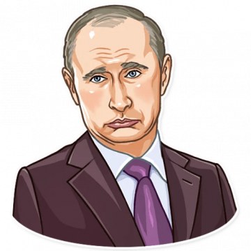 president vladimir putin political sticker 19 - Pro Sport Stickers