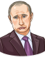 president vladimir putin political sticker 17