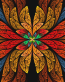 psychedelic patterns wall decal or window sticker 13