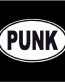 Punk Oval Decal