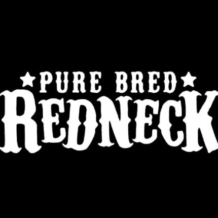 pure bred REDNECK die cut decal