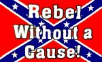 rebel without cause flag sticker 2