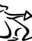 Roo Water Ski Logo Sticker