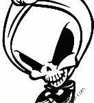 Skull Vinyl Decal Sticker 17