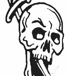 Skull Vinyl Decal Sticker 29