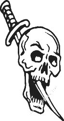 Skull Vinyl Decal Sticker 29