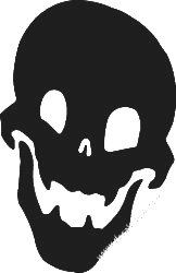 Skull Vinyl Decal Sticker 35