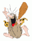 WB Captain Caveman Sticker