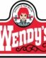 WENDYS LOGO FAST FOOD STICKER