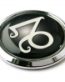 Zodiac Capricorn 3D Adhesive Chrome Auto Emblem