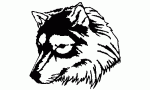 032 Siberian Husky Decal