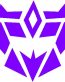 Decepticon 3 Transformer Decal