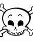 Happy Skull Decal