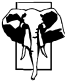418 Elephant Vinyl Sticker