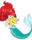 ARIEL LITTLE MERMAID STICKER 3