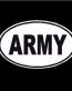 Army Oval Decal