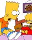 bart and lisa simpson sticker