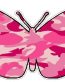 Butterfly Camo Sticker 1 - PINK
