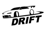 Car Drift funny auto decal