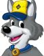 Cub Scout Wolf Mascot Sticker 2
