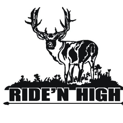 Deer Hunting Decal Sticker 04