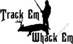 Deer Hunting Decal Sticker 09