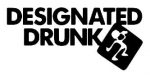 Designated Drunk Die Cut Vinyl Decal