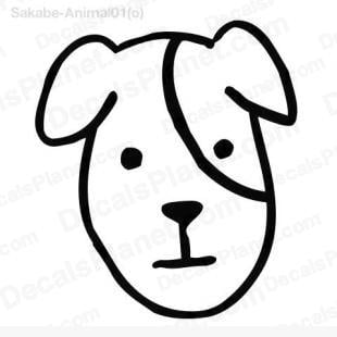 Dog Decal 752