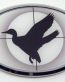 Duck Hunting 3D Oval Emblem Domed Sticker