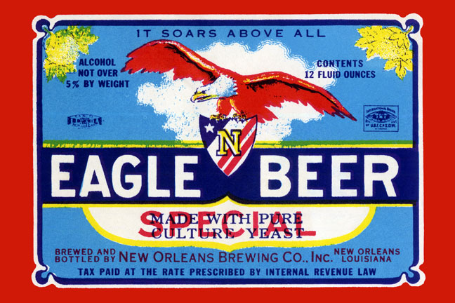 Eagle Beer New Orleans Brewing