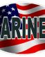 FLAG OVAL MARINES DECAL