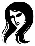 Girls Hair 1 Decal