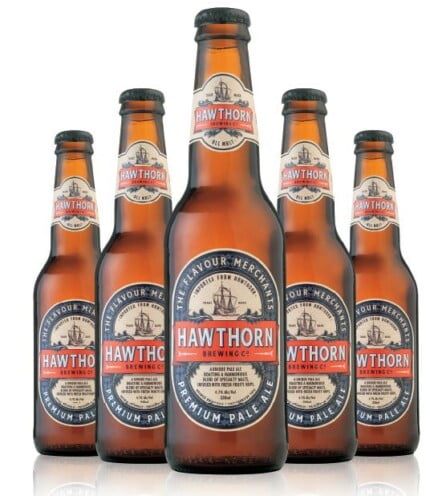 Hawthorn Pale Ale Bottles