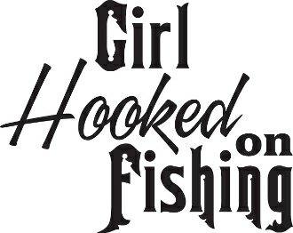 Hunting Fish Diecut Decal 17