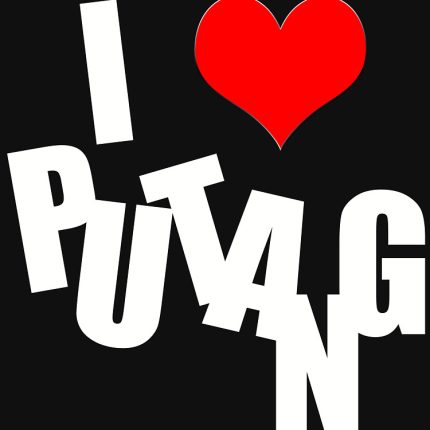 i love putang sticker