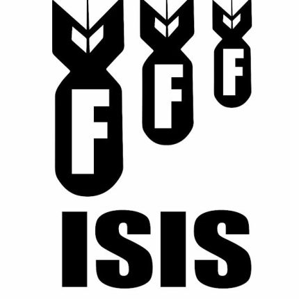 ISIS F BOMB STICKER