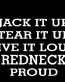 jack it up redneck die cut decal